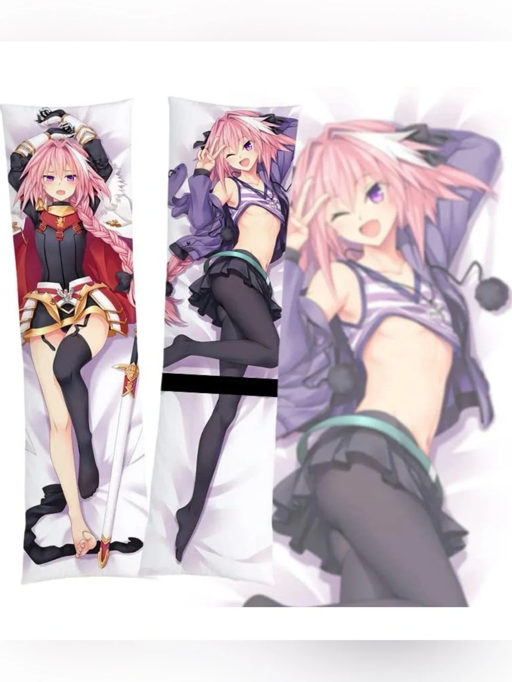 Dakimakura Fate/Apocrypha Astolfo Anime Girl Body Pillow Cover